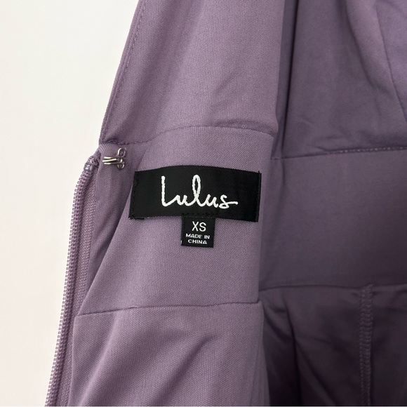 NWT Lulus Heavenly Hues Dress - Dusty Purple - Picture 10 of 12